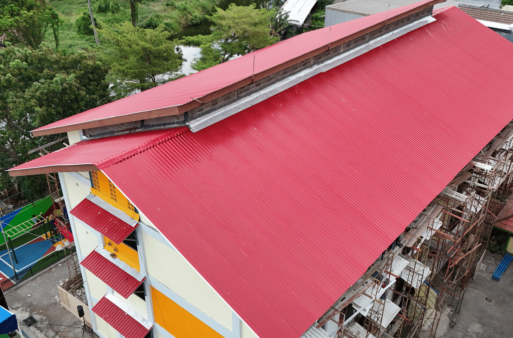 DR.SHIELD Jadi Pilihan Proyek Pemerintah: Atap UPVC untuk Rusunawa Wonorejo Surabaya