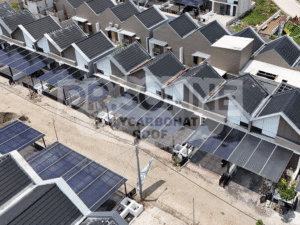 polycarbonate DR.SONNE proyek perumahan
